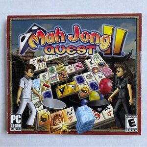 Mah Jong II Quest Games PC Games CD ROM E ESRB iWin Games